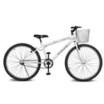 Assistência Técnica e Garantia do produto Bicicleta Kyklos Aro 26 Magie Sem Marchas Branca