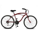 Assistência Técnica e Garantia do produto Bicicleta Kyklos Aro 26 Pontal 6.4 Freio Manual 21V Vermelho