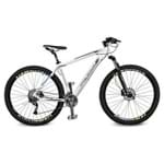 Assistência Técnica e Garantia do produto Bicicleta Kyklos Aro 29 Endurance 9.9 27 V. Freio Hidráulica com Trava Branco/Azul