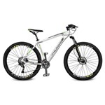 Assistência Técnica e Garantia do produto Bicicleta Kyklos Aro 29 Endurance 9.9 27 V. Freio Hidráulica com Trava Branco/Verde