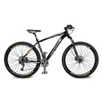 Assistência Técnica e Garantia do produto Bicicleta Kyklos Aro 29 Endurance 9.9 27 V. Freio Hidráulica com Trava Preto/Laranja