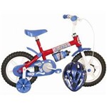 Assistência Técnica e Garantia do produto Bicicleta Masculina Tk3 Kit Kat com Acessórios Aro 12" Azul e Vermelha