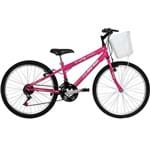 Assistência Técnica e Garantia do produto Bicicleta Mormaii Aro 24 Fantasy 21 Marchas Rosa