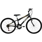 Assistência Técnica e Garantia do produto Bicicleta Mormaii Aro 24 New Wave 21 Marchas Preta Fosco