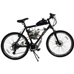 Assistência Técnica e Garantia do produto Bicicleta Motorizada GT80 2 Tempos - Quadro de Alumínio - Preta
