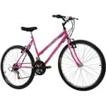 Assistência Técnica e Garantia do produto Bicicleta Track Serena Aro 26 Aço 18 Marchas - Pink Metalico