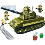 Assistência Técnica e Garantia do produto Blocos de Montar Banbao Força Tática Tanque de Guerra - 260 Peças