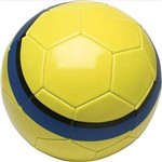 Assistência Técnica e Garantia do produto Bola de Futebol - Amarela Faixa Azul e Preta - DTC