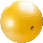 Assistência Técnica e Garantia do produto Bola de Ginástica Emborrachada Mormaii Fitness Gym Ball Anti-Burst Amarelo 75cm