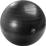 Assistência Técnica e Garantia do produto Bola de Ginástica Emborrachada Mormaii Fitness Gym Ball Anti-Burst Preto 65cm
