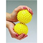 Assistência Técnica e Garantia do produto Bola para Massagem Sensyball 10 Cm Gymnic Original Amarela 2 Unidades