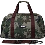 Assistência Técnica e Garantia do produto Bolsa de Viagem Camuflagem Verde Escuro - Batiki