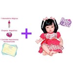 Assistência Técnica e Garantia do produto Boneca Baby Kiss Chora com Dispositivo Magnético + 1 Chupeta Magnética + 2 Mamadeiras Magicas