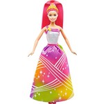 Assistência Técnica e Garantia do produto Boneca Barbie Fantasia Princesa Luzes Arco-Íris - Mattel