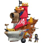 Assistência Técnica e Garantia do produto Boneco Imaginext Navio Pirata Tubarão - Mattel