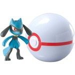 Assistência Técnica e Garantia do produto Boneco Pokémon Poke Ball Riolu Premier Ball - Tomy