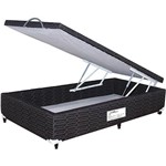 Assistência Técnica e Garantia do produto Box Baú Solteiro Paropas Sommier Black - 88x188x36cm