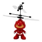Assistência Técnica e Garantia do produto Brinquedo Robô Voador Infravermelho Voa de Verdade Vermelho - Mc18237vm
