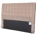 Assistência Técnica e Garantia do produto Cabeceira Casal Sofisticalle 140cm Suede Bege - LightSpuma