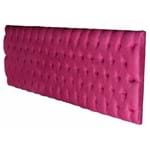 Assistência Técnica e Garantia do produto Cabeceira Painel Roma King 195x60 Suede Rosa Pink