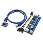 Assistência Técnica e Garantia do produto Cable Riser Ver006c Pci To 16x Mini Pci-e 60cm Usb Cable U34