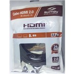 Assistência Técnica e Garantia do produto Cabo Hdm20 Hdmi Sumay 2.0 2 Mts 4k UltraHD 3D