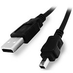 Assistência Técnica e Garantia do produto Cabo USB 2.0 AM X Mini 4 Pinos M 1,80m - Clone