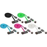 Assistência Técnica e Garantia do produto Cabo USB para Micro USB/Lightning com Capa Protetora com Hub USB 1 Metro