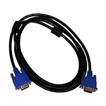 Assistência Técnica e Garantia do produto Cabo Vga Db15 Macho para Vga Db15 Macho 1,80 Metros