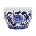 Assistência Técnica e Garantia do produto Cachepot de Cerâmica Chinoiserie Iv