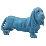 Assistência Técnica e Garantia do produto Cachorro em Porcelana Azul 30 X 49