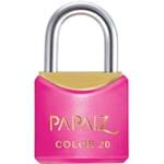 Assistência Técnica e Garantia do produto Cadeado CR20 SM Color Rosa - Papaiz
