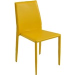 Assistência Técnica e Garantia do produto Cadeira Amanda PVC Amarelo - Rivatti