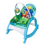 Assistência Técnica e Garantia do produto Cadeira Cadeirinha de Descanso Alimentação com Bandeja Azul