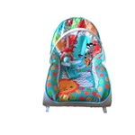 Assistência Técnica e Garantia do produto Cadeira Cadeirinha de Descanso Safari Infantil Musical com Móbiles - Azul