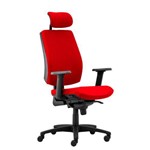 Assistência Técnica e Garantia do produto Cadeira Caderode Flute Presidente Executive Mesclado Vermelho/Preto
