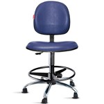 Assistência Técnica e Garantia do produto Cadeira Caixa Alta Portaria Recepção Azul Marinho Cb21