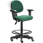 Assistência Técnica e Garantia do produto Cadeira Caixa Alta Portaria Recepção Ergonômica Verde Bandeira Cb34
