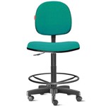 Assistência Técnica e Garantia do produto Cadeira Caixa Alta Portaria Recepção Tecido Turquesa Cb32