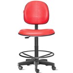 Assistência Técnica e Garantia do produto Cadeira Caixa Alta Portaria Recepção Vermelho Cb22