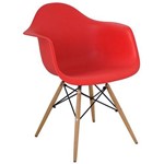 Assistência Técnica e Garantia do produto Cadeira com Braço Eames Vermelha
