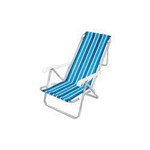 Assistência Técnica e Garantia do produto Cadeira de Praia Alumínio 8 Posições - Mor Estampas Variadas
