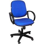 Assistência Técnica e Garantia do produto Cadeira Diretor C/ Rodízio - Azul - Multivisão