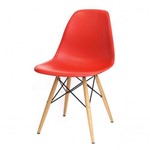 Assistência Técnica e Garantia do produto Cadeira Eames Base de Madeira OR Design Vermelho