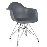Assistência Técnica e Garantia do produto Cadeira Eames DAR - Grafite - Base Preta