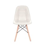 Assistência Técnica e Garantia do produto Cadeira Eames Eiffel Botonê - Pés de Madeira- Branca