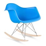 Assistência Técnica e Garantia do produto Cadeira Eames RAR Balanço - Azul Médio