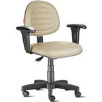 Assistência Técnica e Garantia do produto Cadeira Escritório Executiva Costura Braços Bege Cb73