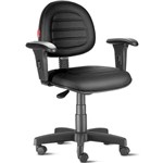 Assistência Técnica e Garantia do produto Cadeira Escritório Executiva Costura Braços Preto Cb73