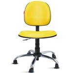 Assistência Técnica e Garantia do produto Cadeira Escritório Executiva Giratória Courvim Amarelo Cb17